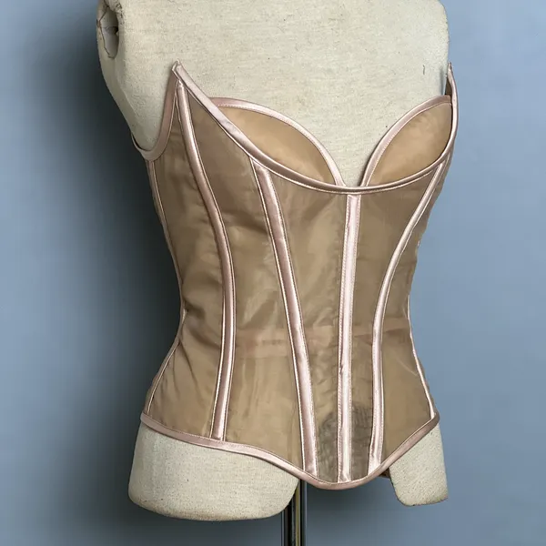 Athena Corset worn on a person