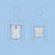 Athena Corset technical drawing thumbnail 4