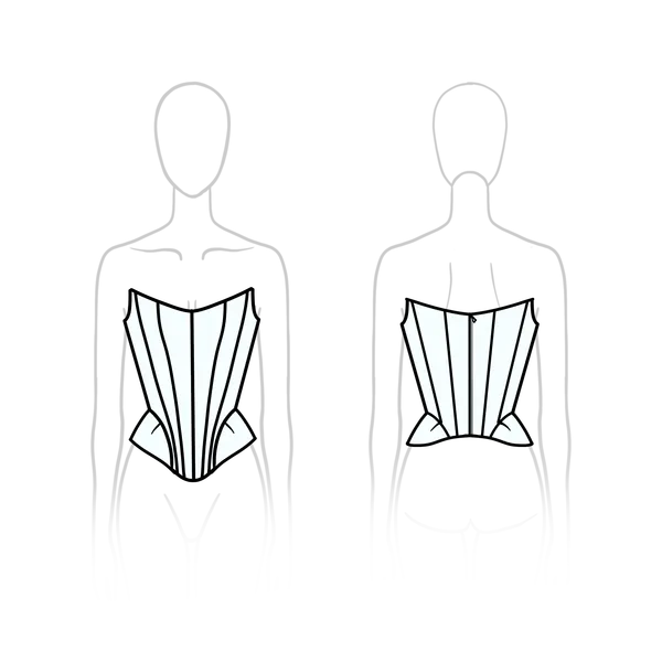 Ophelia Corset illustration